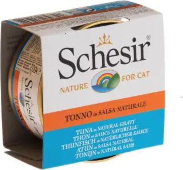 Schesir Schesir mokra karma dla kota Tuńczyk z ryżem w bulionie 70g