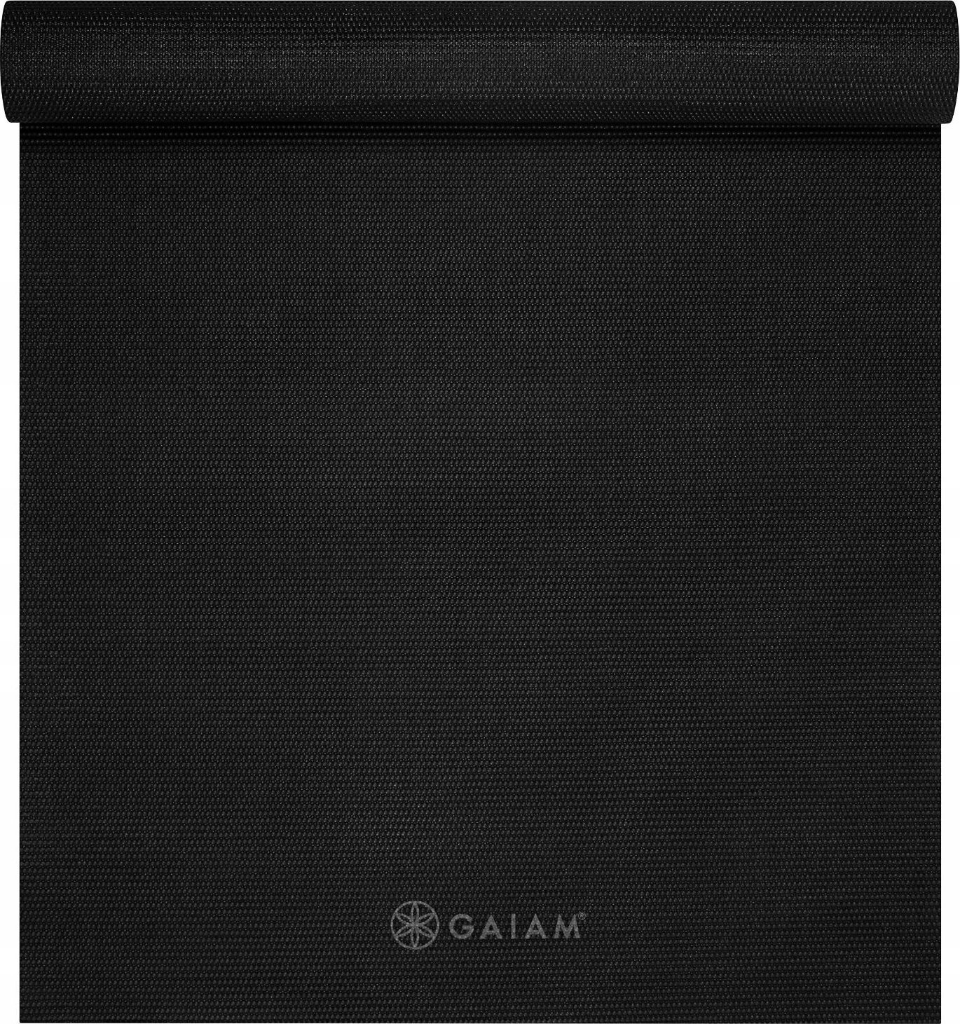 Gaiam GAIAM MATA DO JOGI BLACK 6MM 65761
