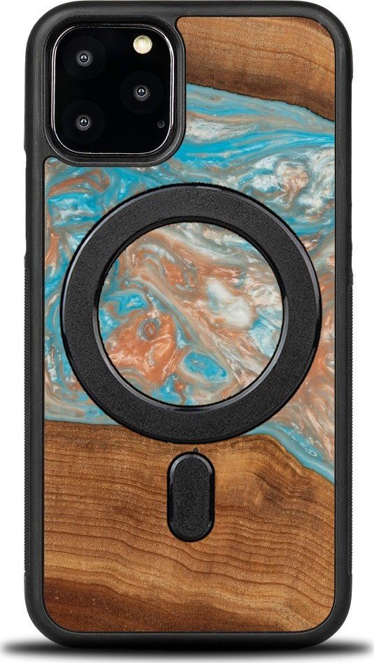 BeWood Etui Bewood Unique na iPhone 11 Pro - Planets - Saturn z MagSafe