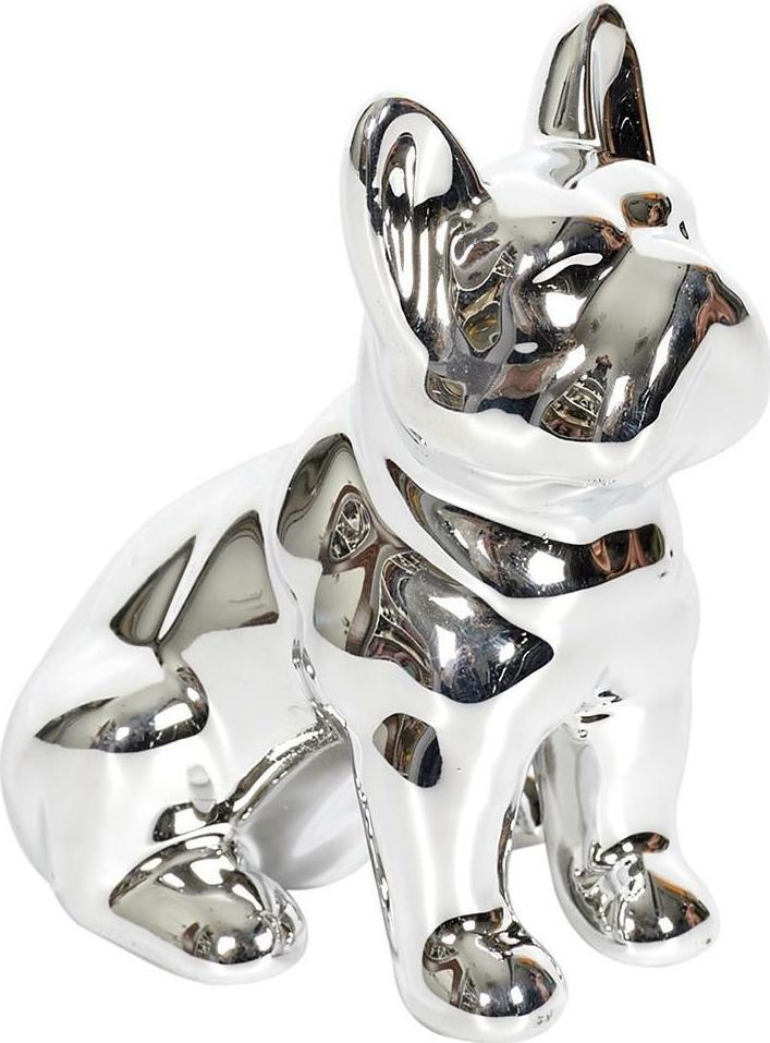 Intesi Figurka Buldoga francuskiego S srebrna