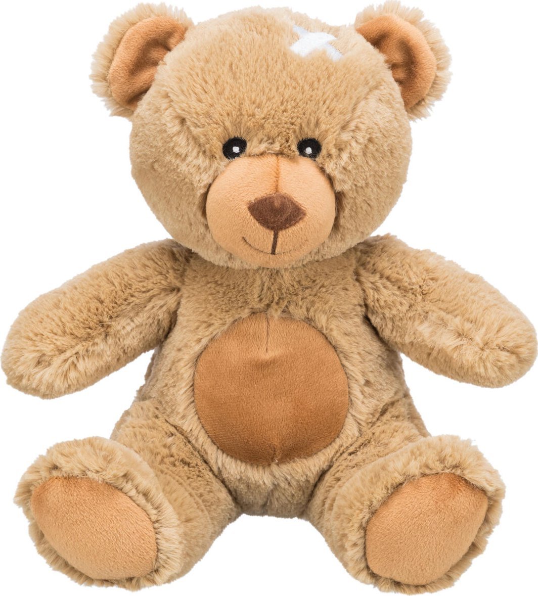 Trixie Be Eco Miś Teddy, dla psa, plusz, 23 cm, z dźwiękiem