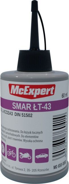 McExpert SMAR ŁT-43 BUTELKA Z MIESZKIEM 60ML