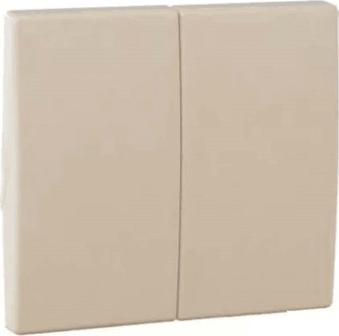 Efapel EFAPEL APOLO KLAWISZE DO ŁĄCZNIKA PODWÓJNEGO SZAMPAN 50611 TCH