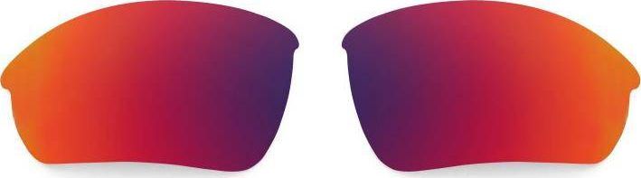 Accent Soczewki do okularów Accent Crest szare z czarno-czerwonym lustrem