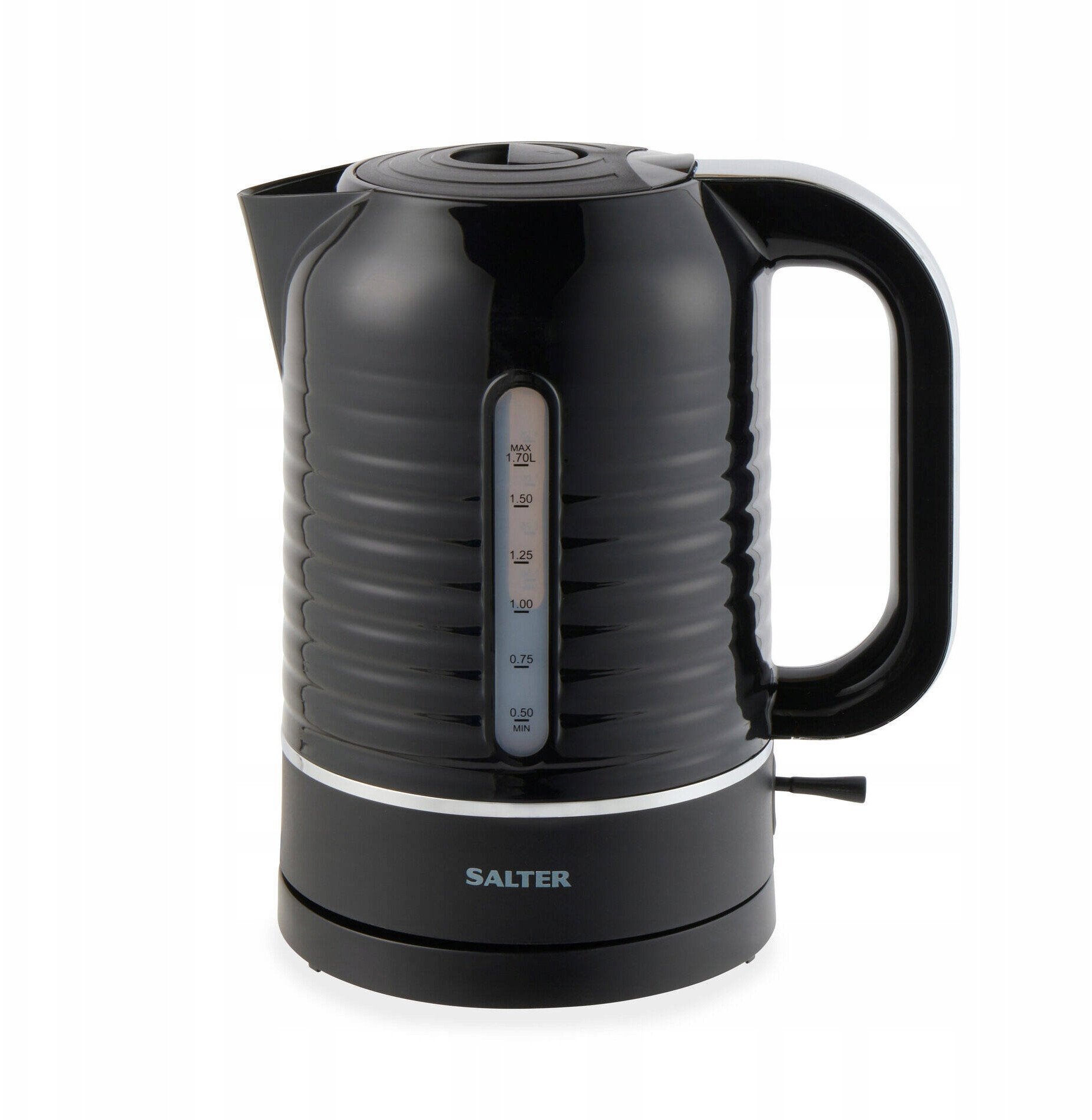 Czajnik czarny elektryczny 3000 W SALTER, 1,7 l