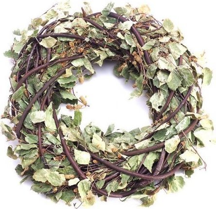 Wnuk Wianek dekoracyjny (Brzozowy/30cm)