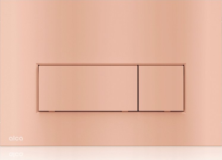 Przycisk spłukujący M57-RG-M / ALCA / THIN / PRZYCISK / RED ZŁOTY MAT