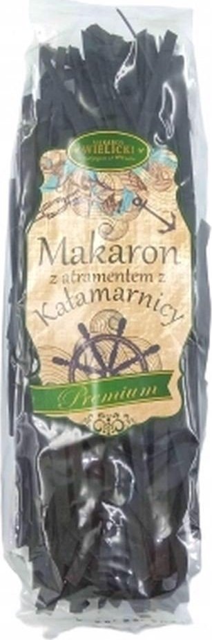 Wielicki Wielicki Makaron tagliatelle z atramantem kałamarnicy 200g