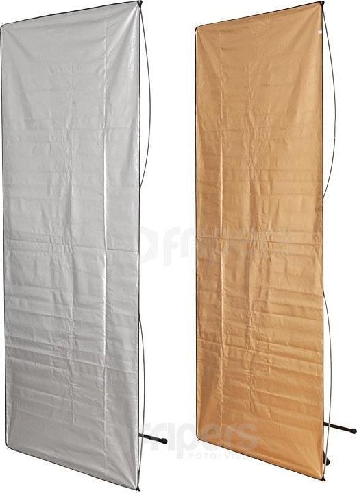 Aurora Płaszczyzna do paneli Aurora 2w1 100x180cm srebrno / złota