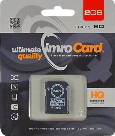 Karta Imro MicroSDHC 2 GB Class 4 (KOM000462)