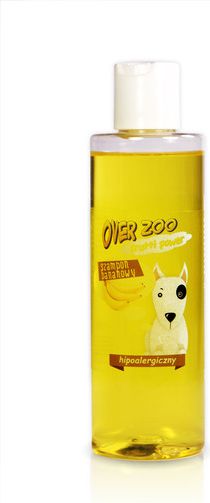 Over Zoo SZAMPON BANANOWY 200ml HIPOALERGICZNY