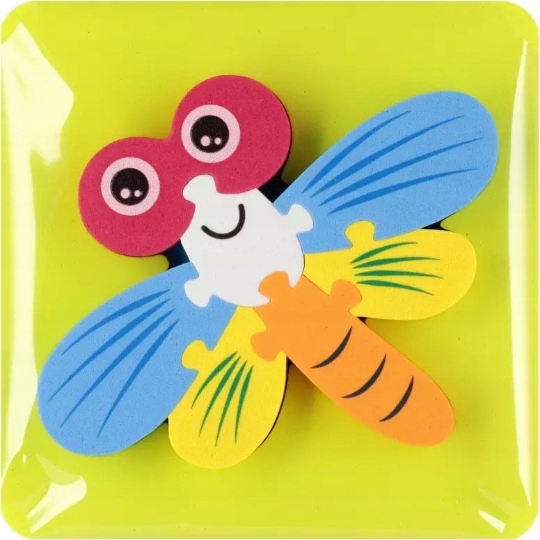 Mega Creative PUZZLE PIAN ZWIERZ 16X16X2 MIX4 MC 12/144/28