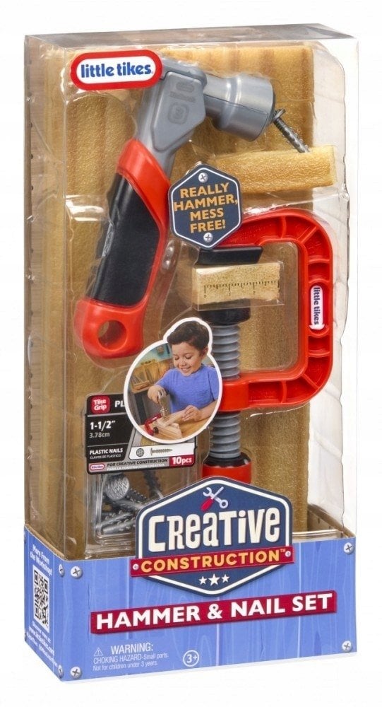 LITTLE TIKES CreativeConstr.Hammer_Nail Set 643248