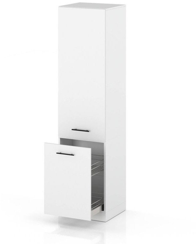 słupek kuchenny stojący 60cm szafka cargo s60 spremium nowoczesny biały mat
