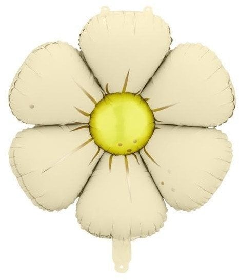 Balony fol.d/girland Stokrotki 65cm krem A4 84216