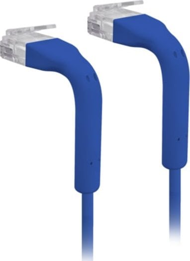 Ubiquiti U-Cable-Patch-RJ45-BL – Wytrzymały kabel miedziany do połączeń internetowych, 0.22 m, Cat6
