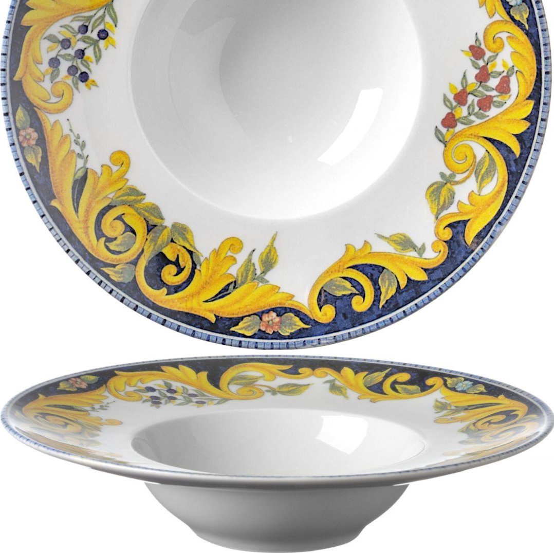 Hendi Talerz do pasty makaronu Specjale Barocco śr. 275 x 60 mm - zestaw 6 szt.