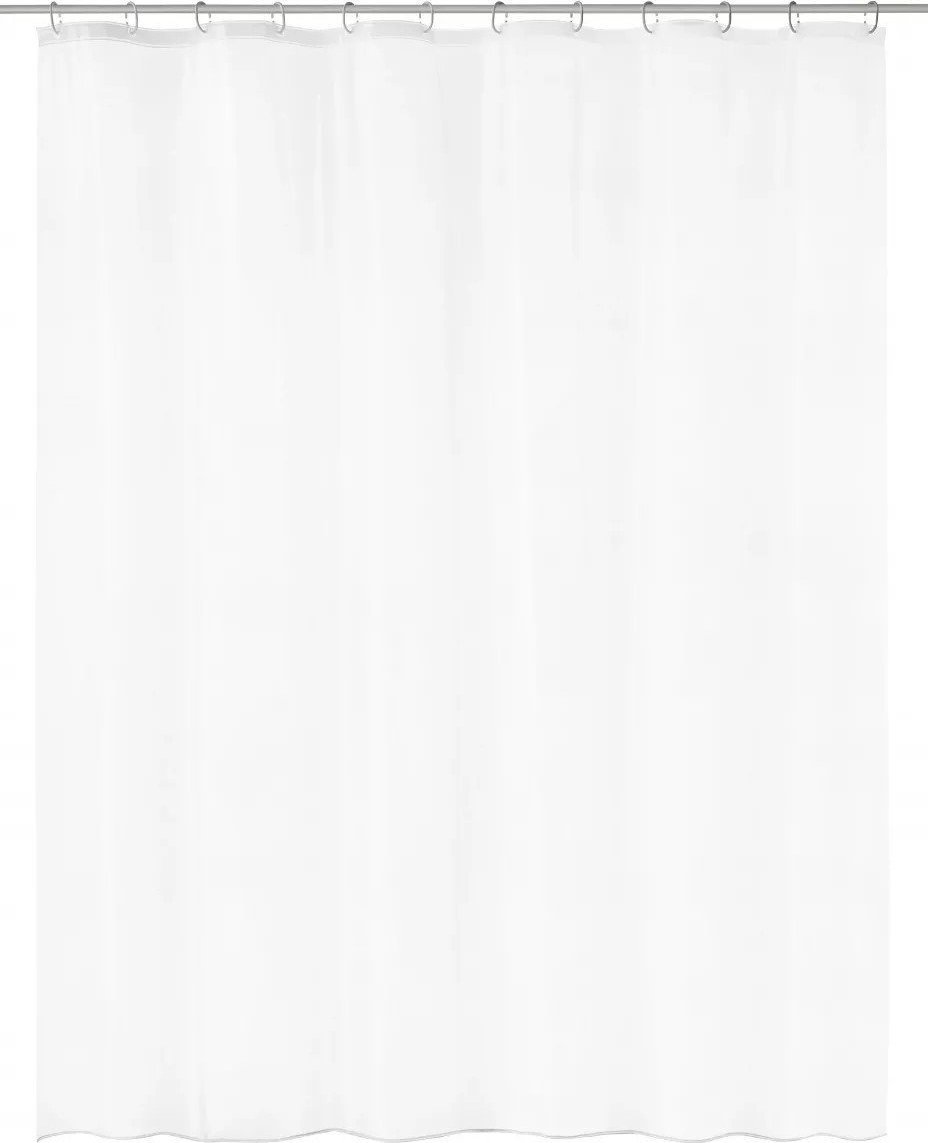 Kleine Wolke Kleine Wolke Phoenix Winylowa Zasłona prysznicowa biała 240x180 cm
