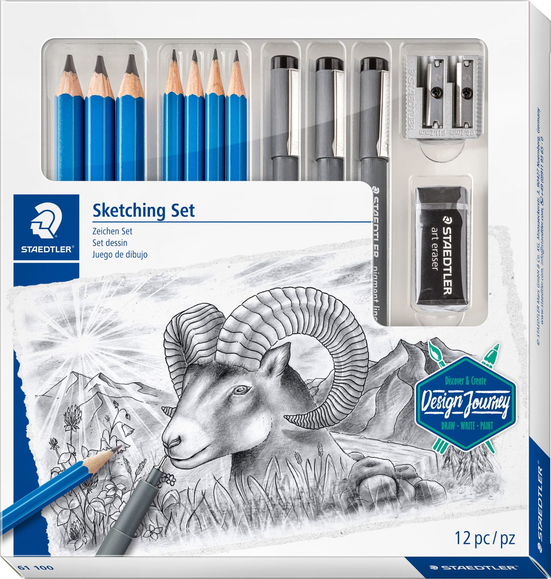 Staedtler STAEDTLER Gemischtes Zeichen Set