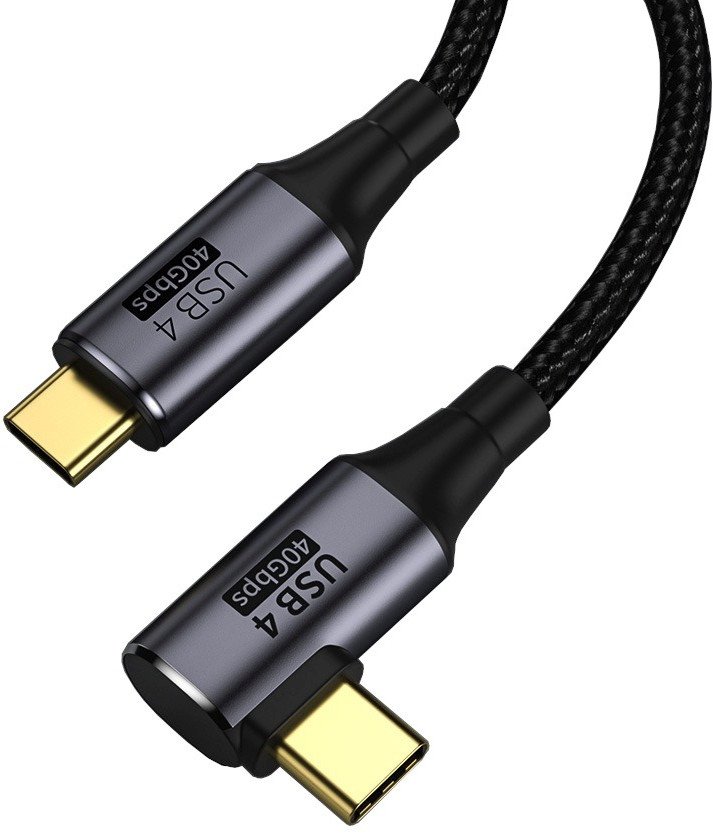 PremiumCord PREMIUMCORD Kabel USB4™ Gen 3x2 40Gbps 8K@60Hz 240W Thunderbolt 3 kabel 0,3m