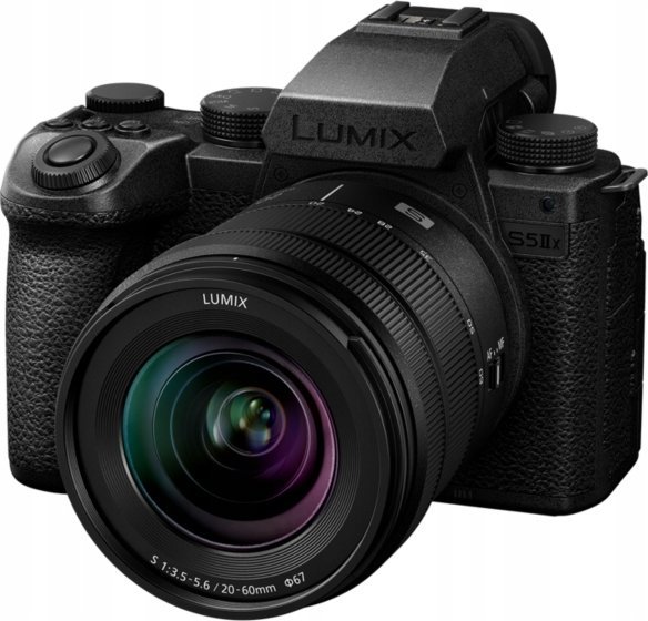 Aparat Panasonic Lumix S5 II X + S 20–60mm f/3.5–5.6 (DC-S5M2XKE)