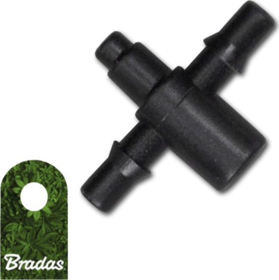 Bradas Dwójnik do emiterów i kroplowników wejście 5mm wtyk na wąż 3x5mm Bradas 9975