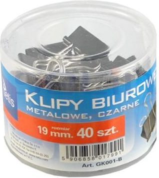 Tetis Klipy biurowe 19 mm