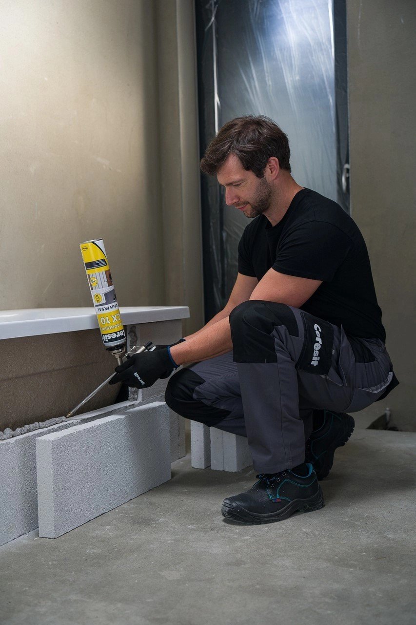 CX 10 PU-FOAM GLUE FOR GASCONCRETEBLOCKS