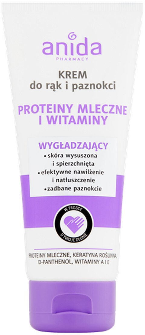 Anida KREM DO RĄK WYGŁADZAJĄCY PROTEINY MLECZNE I WITAMINY 100ml
