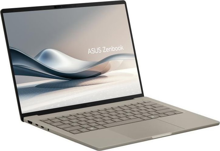 Asus Zenbook A14 UX3407QA-QD202W | Zabriskie Beige | 14 " | OLED | WUXGA | 1920 x 1200 pixels | Glossy | Snapdragon X | X1 26 100 | 16 GB | LPDDR5X |