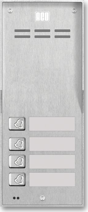ACO ACO FAM-P-4NPACC NT panel natynk 4-rodzinny czyt. brel.