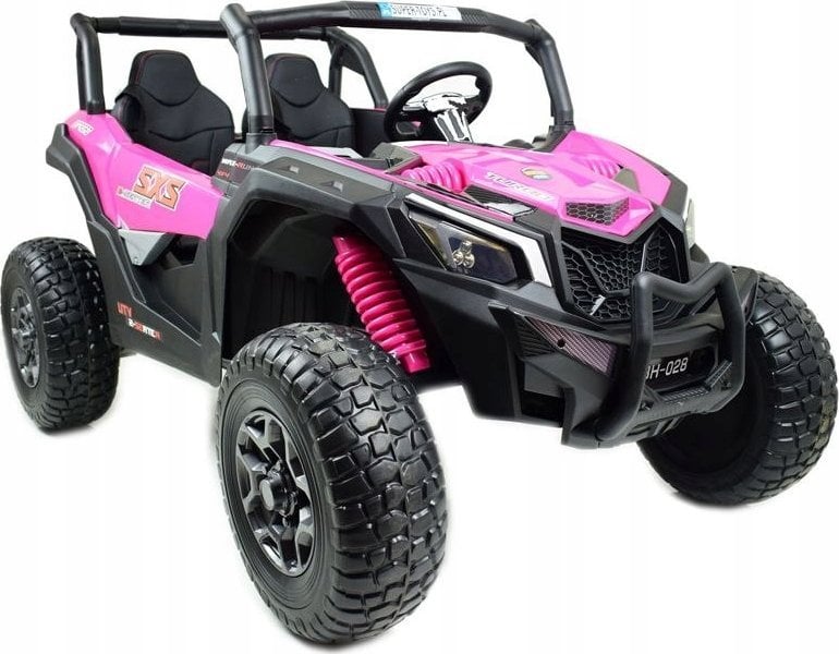 Import SUPER-TOYS MEGA BUGGY SXS DLA 2 DZIECI 2X120W, SUPER MOC, PRZESUWANE SIEDZENIE, WALIZKA/BBH028