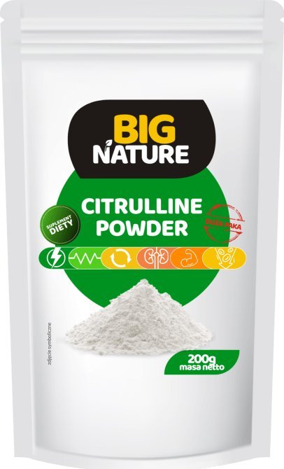 Big Nature Cytrulina (Jabłczan Cytruliny 2:1) 200G Suplement Diety - Big Nature