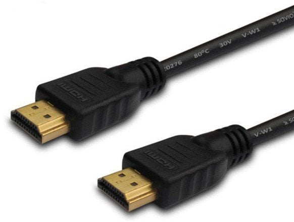Kabel HDMI 2.0 2m czarny CL-195