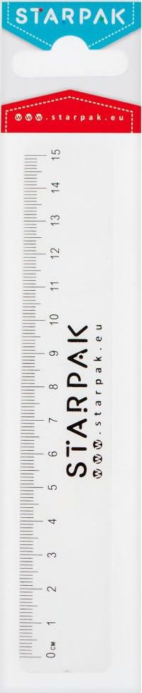 Starpak I LINIJKA PLAST 15CM STK PBH 40/960