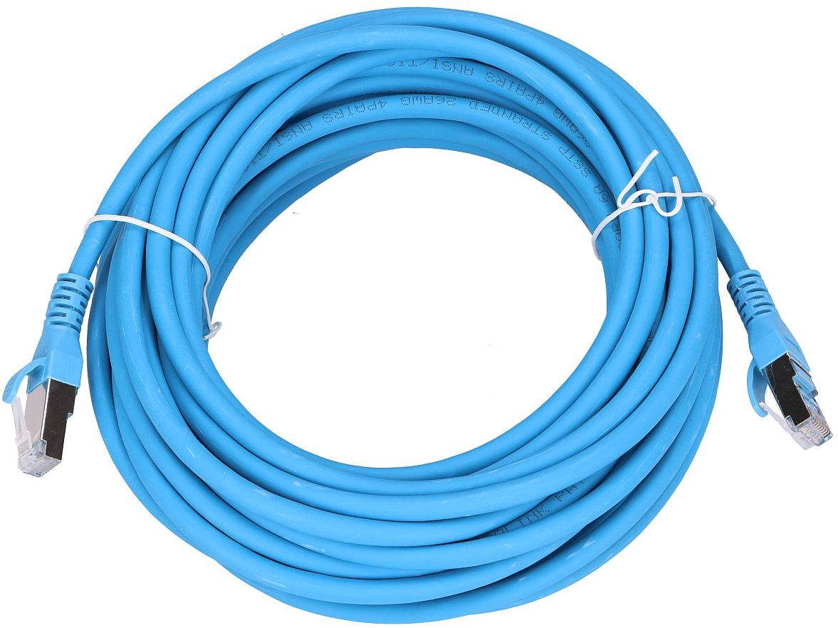 ExtraLink Patchcord CAT.6A, S/FTP, 10m (EX.6594)