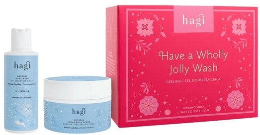 HAGI Zimowe Otulenie peeling do ciała 200ml + żel do ciała 150ml
