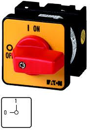 Eaton Łącznik krzywkowy 0-1 1P 20A do wbudowania T0-1-8200/E-RT (009474)