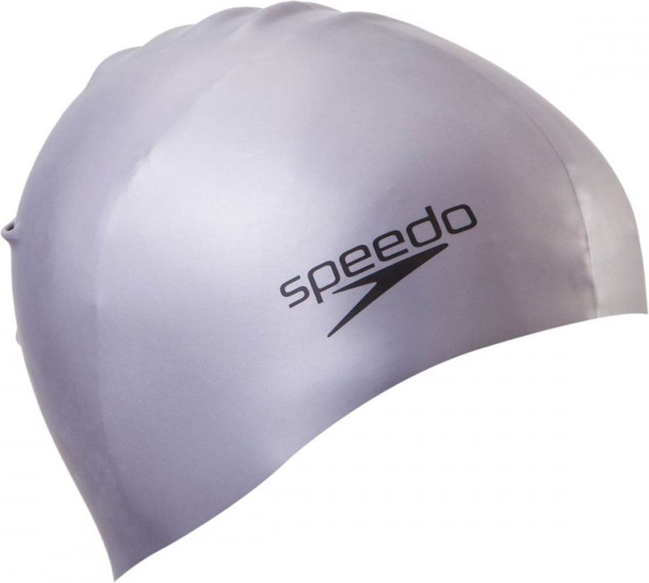 Speedo Czepek pływacki Moulded Silicon Cap grey (8709849086)