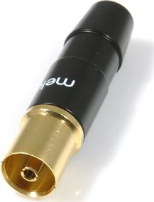 Melodika Melodika MDGANT Gniazdo antenowe na kabel pozłacane - 1 szt