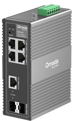Omada IES206G6-Port Gigabit Industrial Easy Managed Switch