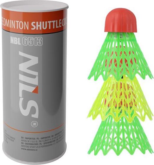 Nils Extreme NBL6513 LOTKI NYLON DO SPEEDMINTONA 3 SZT. NILS