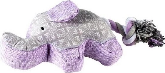 Duvo+ Duvo+ Zabawka Pluszowa dla Psa Słoń Fioletowy