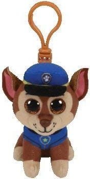 Breloczek TY Beanie Babies Paw Patrol - Chase 8,5cm
