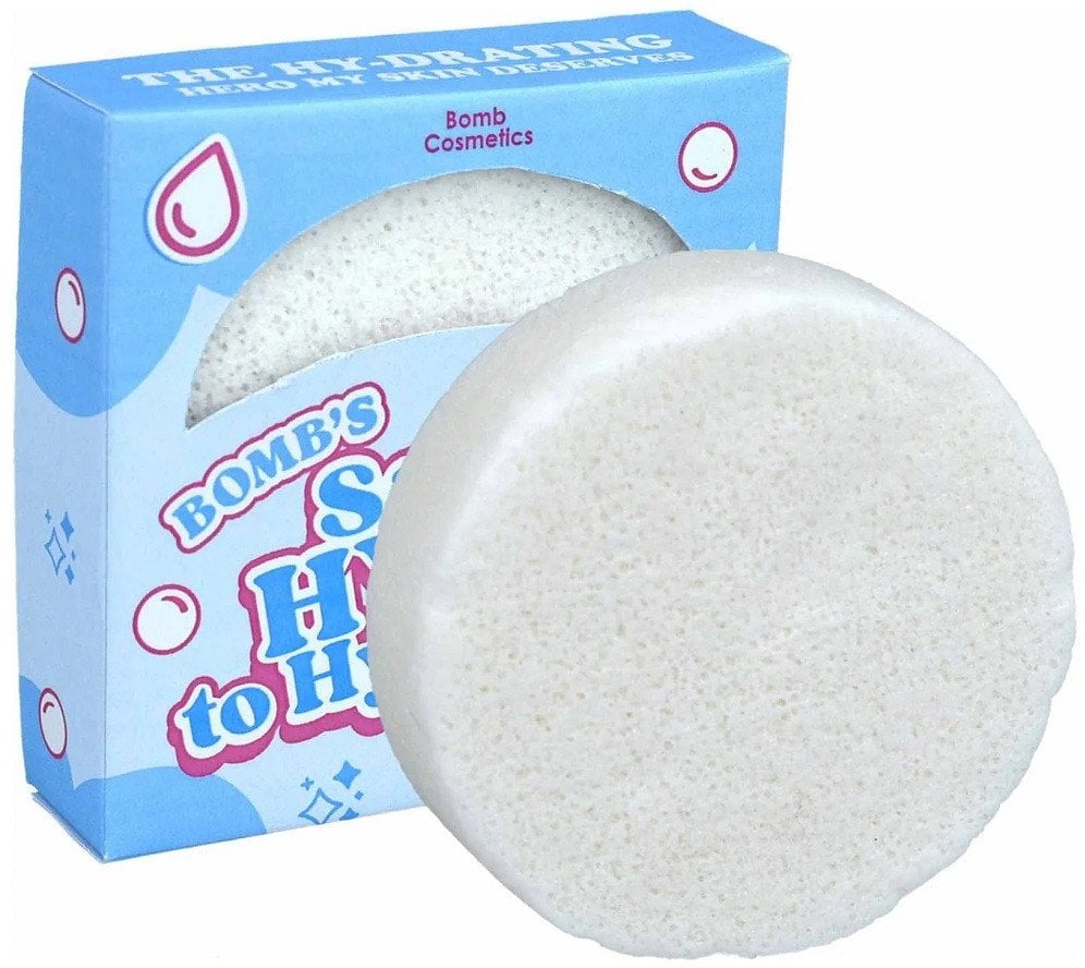Bomb Cosmetics Say Hyaluronic to Hydration Facial Sponge gąbka do twarzy z kwasem hialuronowym