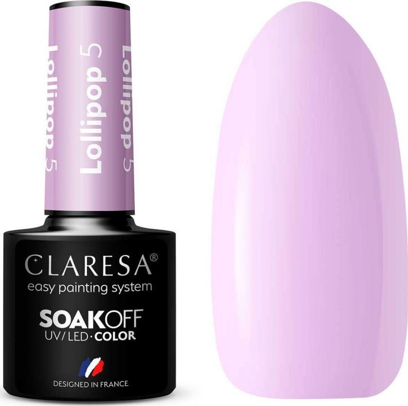 Claresa CLARESA Lakier hybrydowy LOLLIPOP 5 -5g