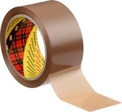 Tesa tesa PET-Packband Kautschukklebemasse 132m:50mm 6Stk. braun