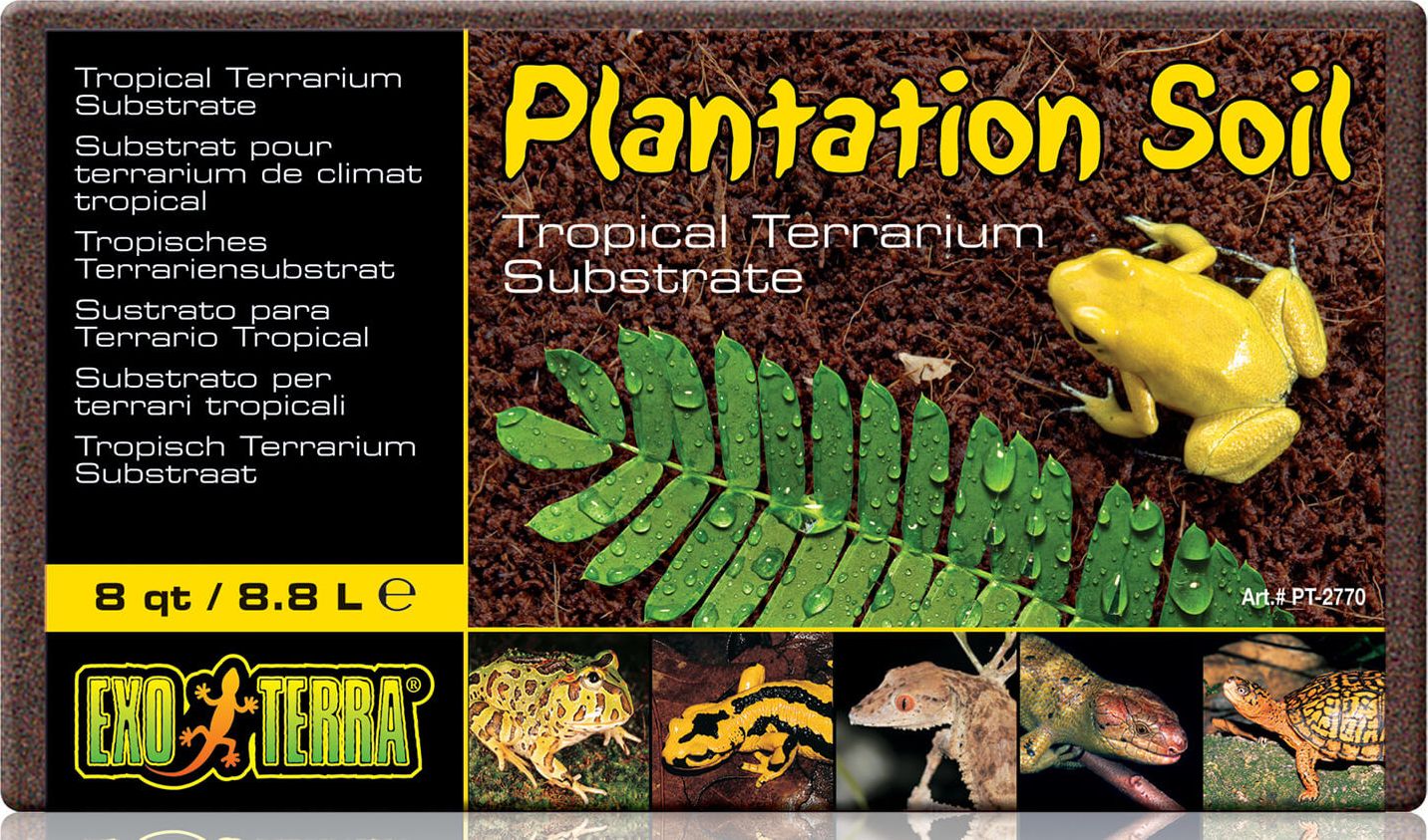 Exo Terra Podłoże Plantation Soil, 8,8L, 650g