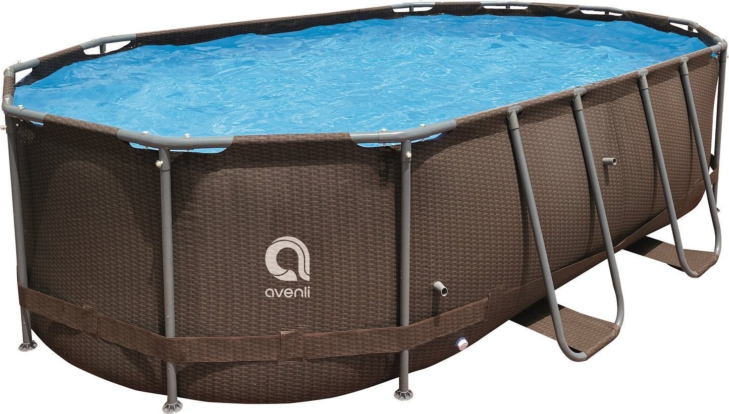 JiLong Basen Ogrodowy JILONG Super Rattan 427x275x100 cm