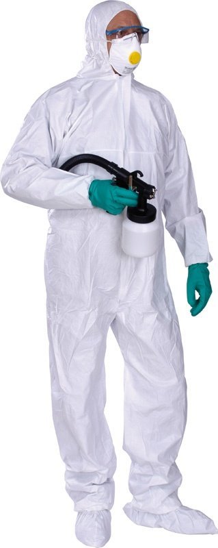 Delta Plus DT115 KOMBINEZON Z WŁÓKNINY Z KAPTUREM L